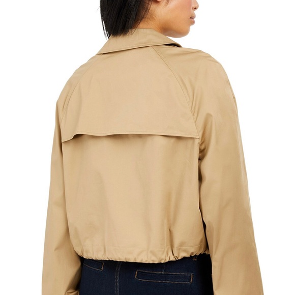 INC Drawstring Bomber Jacket Large - Picture 10 of 10